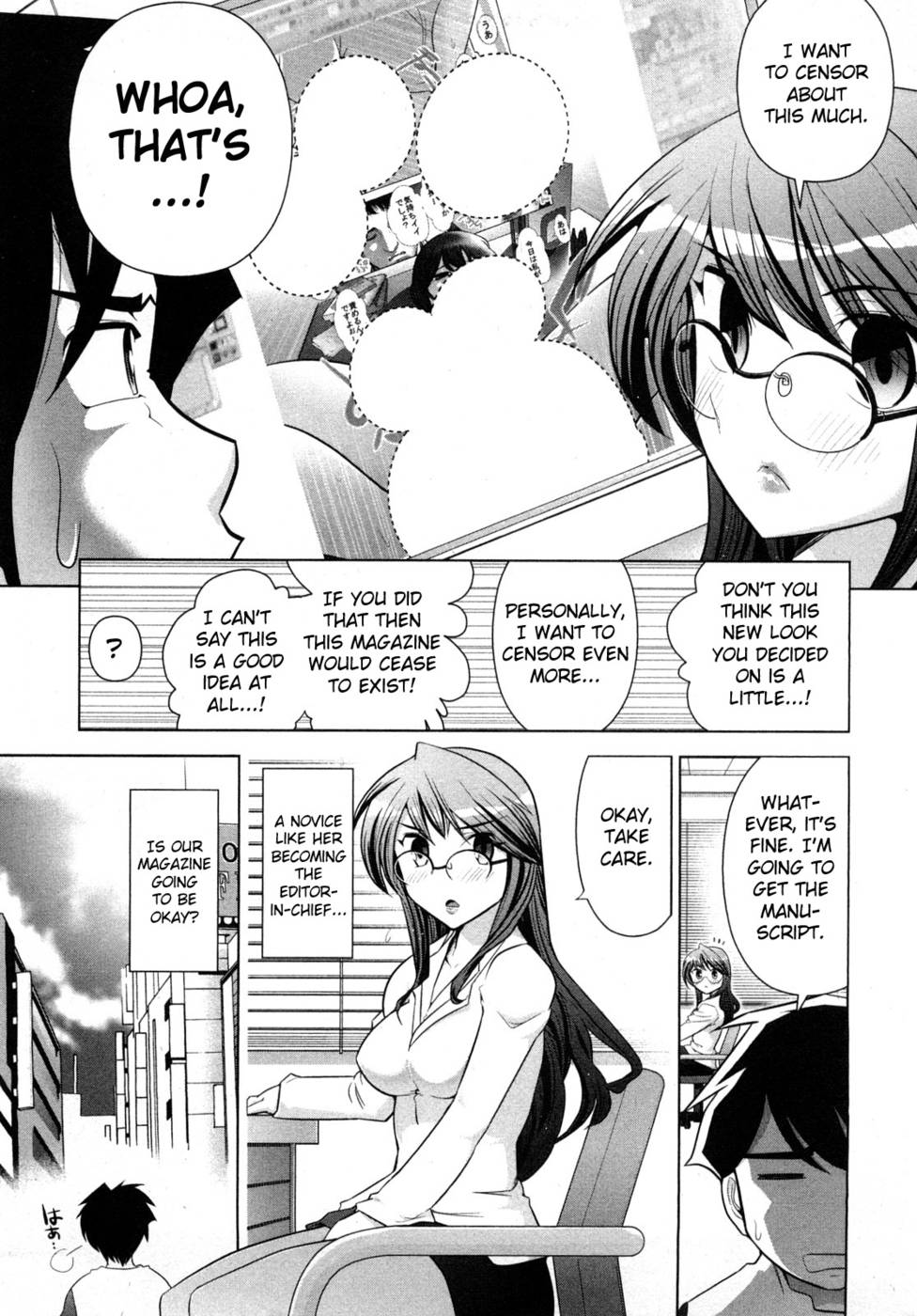 Hentai Manga Comic-Monthly 'Aikawa' The Chief Editor-Chap1-10